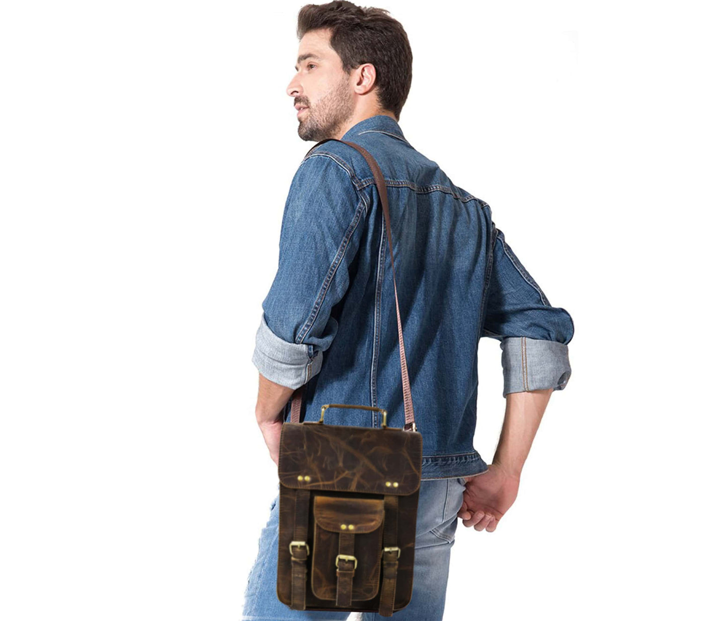 Cartera Indiana Jones - 13" Oscuro