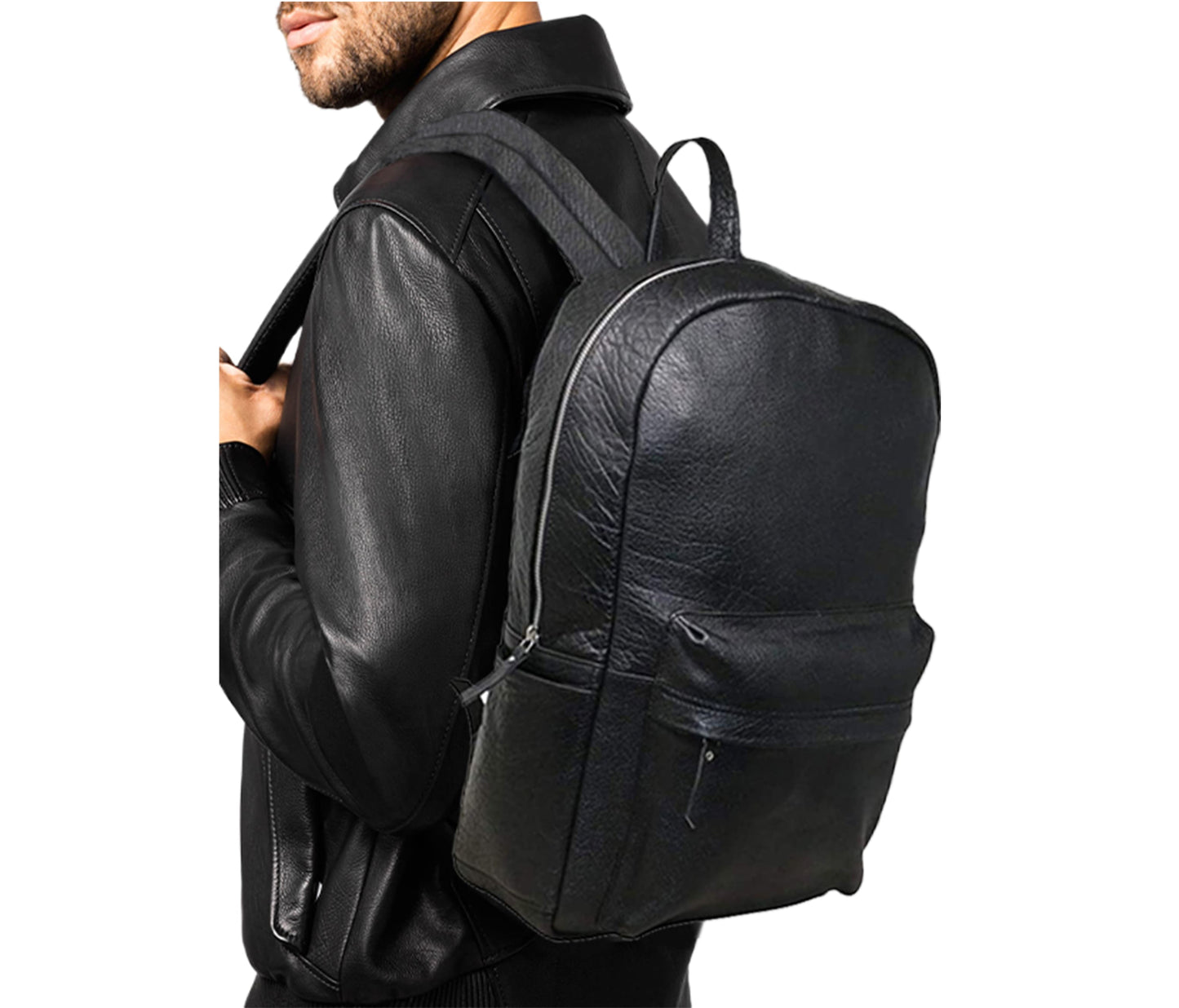 This Black Buffalo Leather Backpack Combines Premium Craftsmanship With Everyday Executive Function—perfect As A Personalized Or Customized Gift For Men And Women. Its Sleek Silhouette, Padded Ergonomic Straps, Functional Layout, It Suits Business Meetings, Office Commutes, Co-working Sessions. Whether You're Carrying Laptop Daily Essentials, It’s Stylish Practical Choice—ideal Graduation Gift, Birthday Refined Workday Companion.