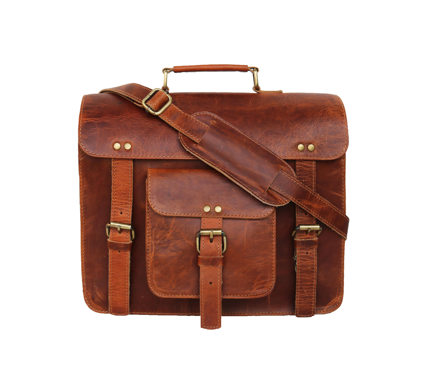 Crafted From Premium Full-grain Leather, This Handmade Messenger Bag Blends Rugged Durability With Timeless Charm—ideal For Professionals, Creatives, And Travelers. It Features A Spacious Main Compartment, Secure Buckle Closures, Front Flap Pocket Quick Access. Padded Handle Adjustable Shoulder Strap, Offers Versatile Carry Options. Personalized, Customized Gift Men Women—perfect Birthdays, Graduation Gifts, Or Everyday City Office Use.