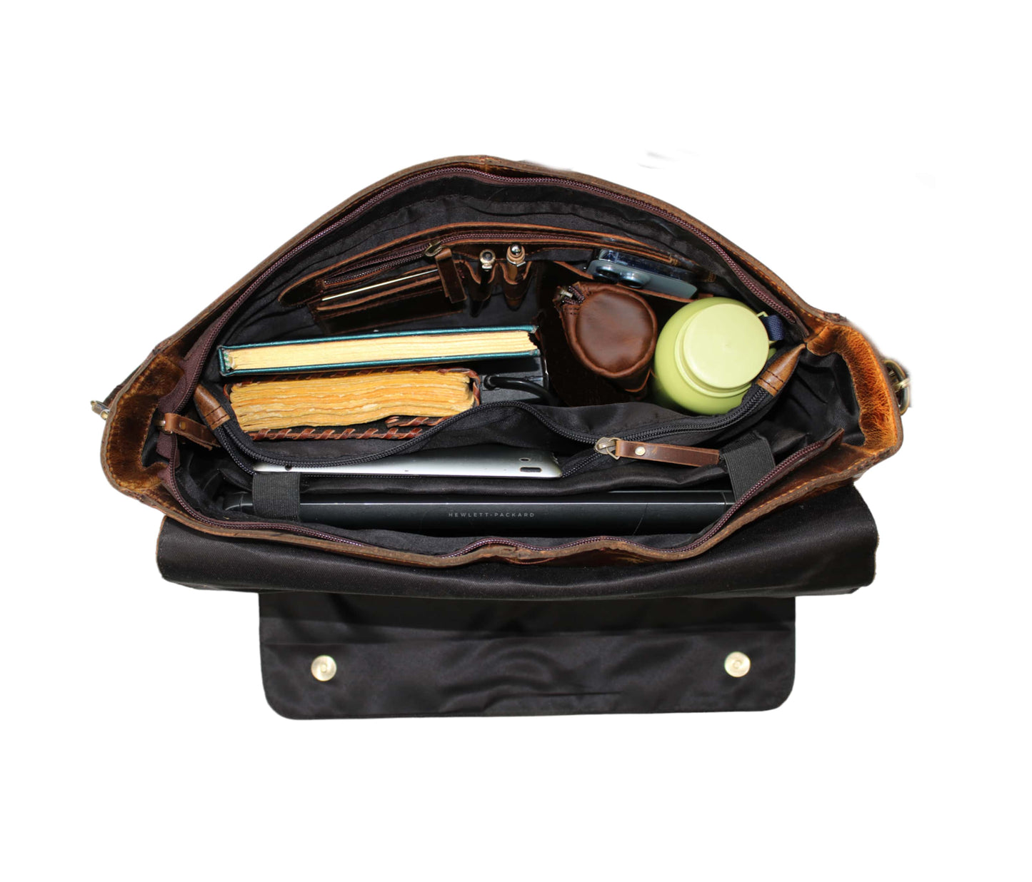 This Handcrafted Vintage Leather Messenger Bag Is A Personalized And Customized Gift For Men Women, Makes Ideal Birthdays, Graduations, Or Professional Milestones. Handmade From Premium Full-grain Buffalo Leather, It Offers Smart Internal Organization With Compartments Laptop, Notebooks, Wallet, More. The Secure Magnetic Flap, Soft Cotton Lining, Durable Zippers Blend Luxury Practicality, Making Perfect Work Travel That’s Both Functional Timeless.