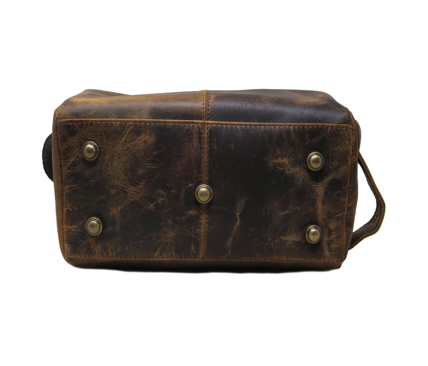This Rustic Leather Toiletry Bag Is Crafted For Men And Women Who Value Both Style Function. With A Durable Base Protective Metal Feet, It Keeps Grooming Essentials Secure On The Go. Perfect Weekend Trips, Business Travel, Or Gym Routines, Offers Ample Space Toiletries Skincare. Thoughtful Personalized Birthday Gift, Graduation Customized Gift Timeless Vintage Charm.