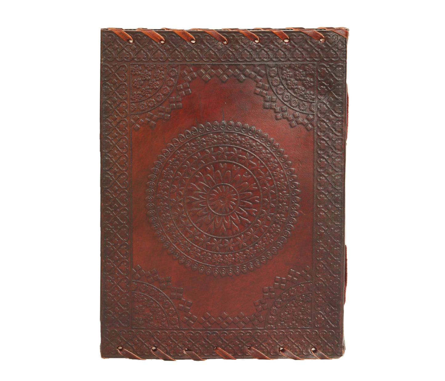 This Handcrafted Leather Journal Features A Beautifully Embossed Mandala, Symbolizing Mindfulness And Creativity. Made From Genuine Full-grain With Coptic Stitching, It Lays Flat For Easy Writing Or Sketching On Unlined, Acid-free Paper. Ideal As Travel Diary, Art Journal, Spiritual Notebook. Thoughtful, Personalized Gift Writers, Artists, Nature Lovers—perfect Birthdays, Graduations, Any Meaningful Occasion. Customize To Make Truly One-of-a-kind.