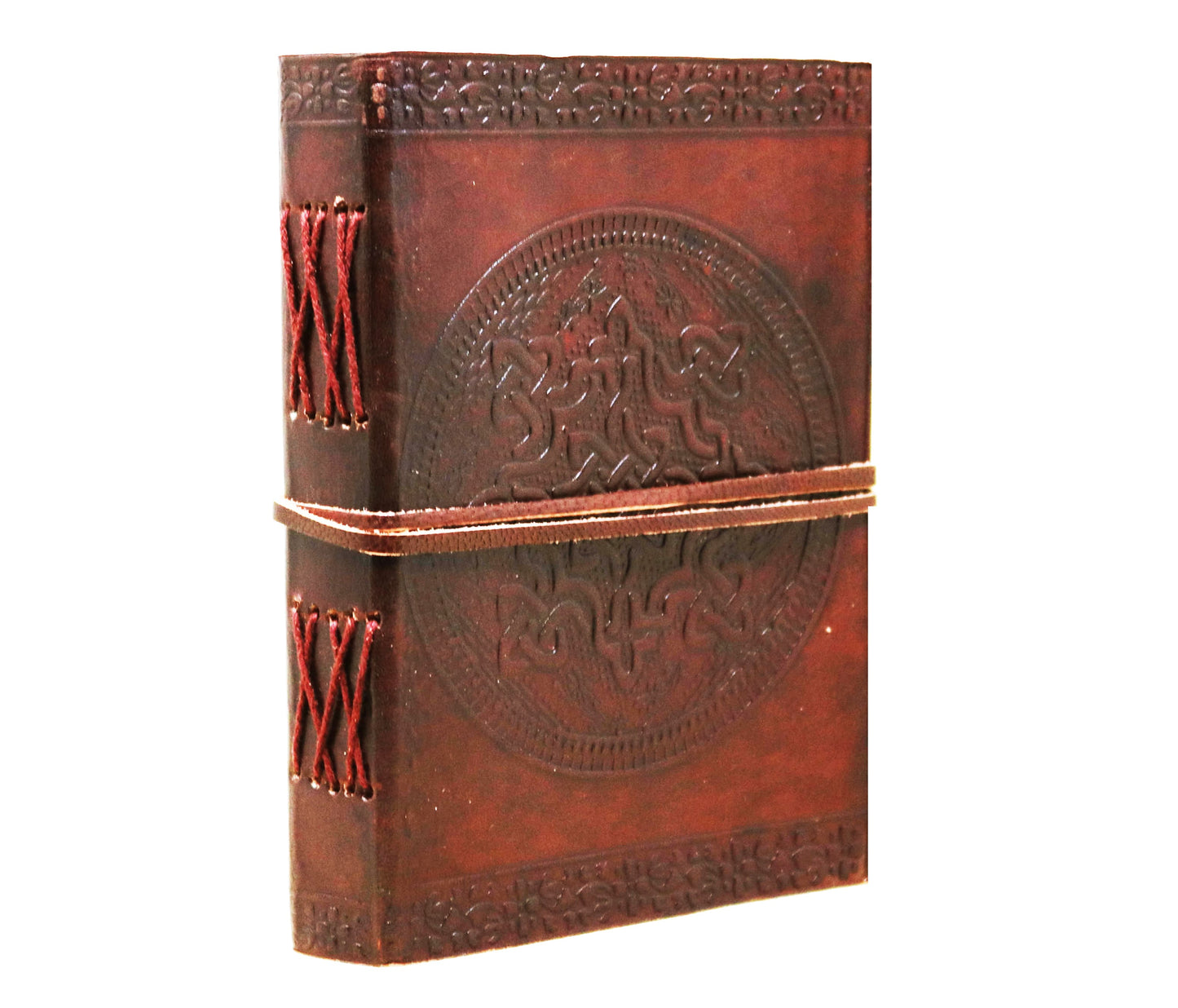This Handmade Leather Journal Features A Vintage Embossed Floral Design On Premium Full-grain Leather. With Deckle-edge Paper, Secure Wrap Closure, And Durable Coptic Binding, It’s Perfect As Travel Diary, Sketchbook, Or Personal Notebook. Rustic Timeless, Personalized Customized Makes Meaningful Birthday Gift, Graduation Creative Keepsake For Writers, Artists, Lovers—an Ideal Gift Men Women Who Value Craftsmanship Inspiration.