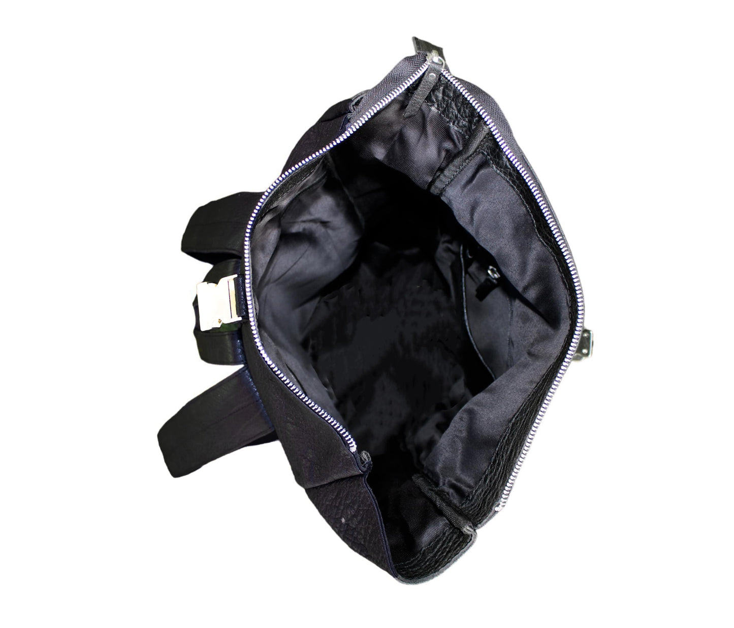 Meticulously Handcrafted From Premium Genuine Leather, This Black Roll-top Backpack Exudes Timeless Sophistication And Rugged Strength—making It A Perfect Personalized Or Customized Gift For Men Women. Whether Chosen As Graduation Gift, Birthday Daily Essential, Impresses With Dual Front Zip Compartments, Side Pockets, Secure Buckle Closure. The Minimalist Design Reveals Spacious Interior Laptops Gear, Complemented By Durable Metal Hardware Sturdy D-ring Refined Utility.