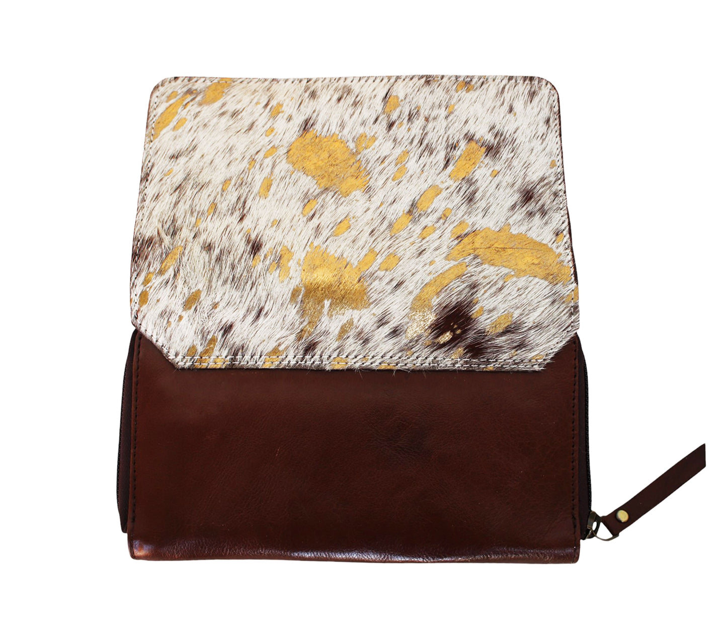 This Stylish Leather Wallet Features A Unique Cowhide Pattern With Golden Accents, Making It Personalized And Customized Gift For Men Women. Perfect Regular Use, Office Meetings, Or Special Occasions, Includes Multiple Compartments To Securely Store Cash, Cards, Keys, Essentials. Its Compact Size, Premium Finish, Secure Zipper Snap Closure, It’s Thoughtful Birthday Gift, Graduation Elegant Everyday Accessory Anyone Who Values Both Style Function.