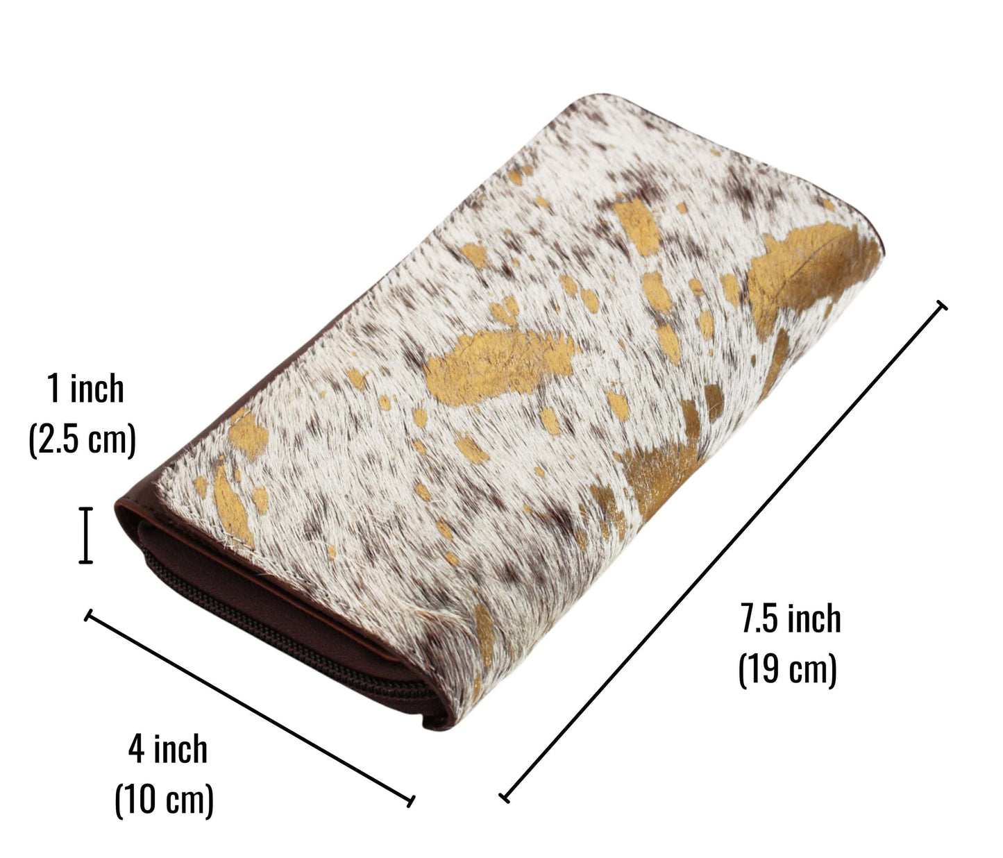 This Elegant Cowhide Leather Wallet With Gold Accents Makes A Stunning Personalized Gift For Women Who Appreciate Both Luxury And Practicality. Measuring 7.5 Inches (19 Cm) By 4 (10 1 Inch (2.5 Thick, It Features Spacious Interior Secure Zipper Closure—perfect Organizing Cards, Cash, Essentials. Whether Used As Chic Clutch Or Daily Purse, It’s Thoughtful Birthday Gift, Graduation Customized Keepsake.