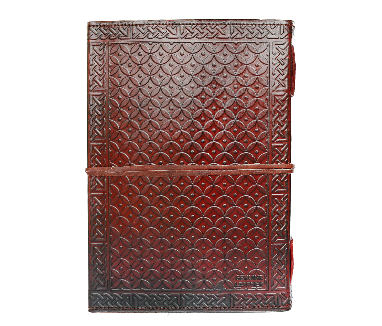 Elevate Your Journaling With This Beautifully Handcrafted, Personalized Leather Journal, Featuring A Stunning Fish-scale Embossed Design. Measuring 7x5 Inches, Vintage-inspired Notebook Includes Secure Wrap Closure And Durable Coptic Binding That Allows It To Lay Flat. Inside, Thick, Acid-free Pages Black Lining Are Perfect For Sketching, Writing, Or Capturing Thoughts. Customized Gift Men Women—ideal As Birthday Gift, Graduation Meaningful Personal Keepsake.