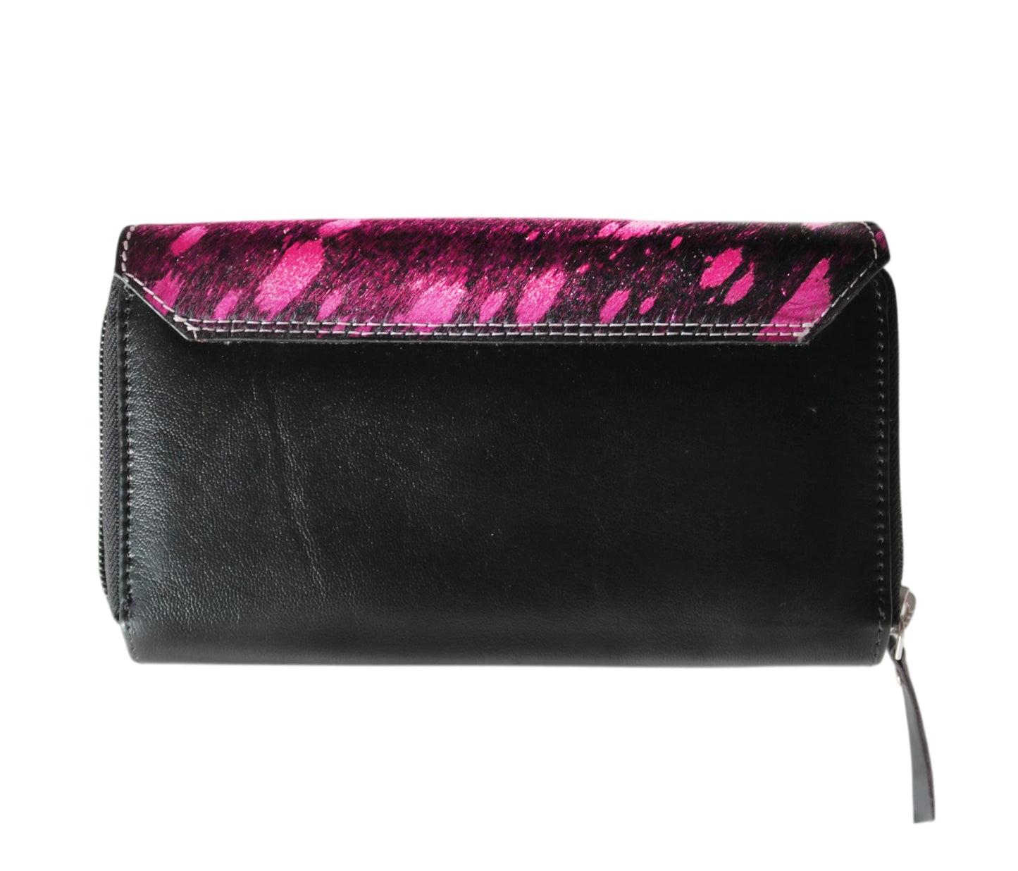 This Personalized Women’s Leather Wallet Features A Bold Pink And Black Design, Perfect For Regular Use, Office Wear, Or Party Outings. Crafted From Premium Leather, It Offers Lasting Durability With Fashionable Edge. Designed Secure Zipper Snap Closures, Spacious Compartments, Card Slots, Keeps Essentials Organized. Ideal As Clutch Handbag Insert, It’s Customized Birthday Gift Graduation Men Women That Combines Functionality Standout Style.