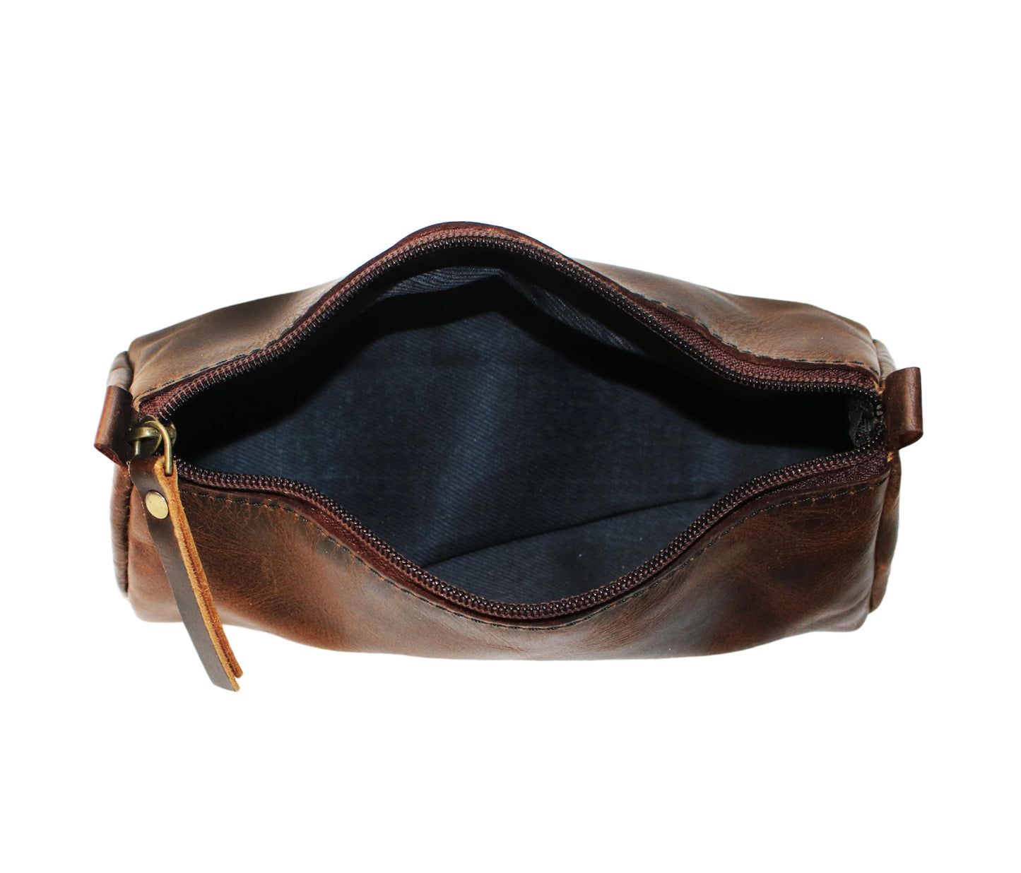 This Stylish Genuine Buffalo Leather Storage Pouch Is Handcrafted For Modern Professionals And Creatives. Its Soft, Distressed Exterior Fabric-lined Interior Hold Grooming Tools, Electronics, Or Travel Essentials Securely. A Premium Ykk Zipper, Side Loops, Pull Tab Offer Smooth Access Convenience. Ideal As Toiletry Tech Bag, It’s Perfect Personalized Birthday Gift, Graduation Customized Gift Men Women Who Value Elegance Function.