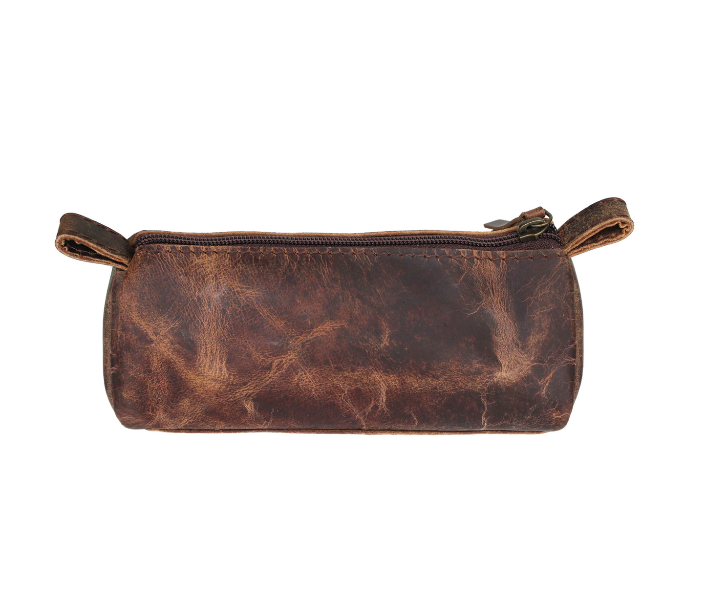 This Premium Handcrafted Buffalo Leather Accessory Case Blends Elegance And Functionality. Made From Soft, Full-grain With A Naturally Distressed Finish, It Offers Timeless Appeal. The Spacious Interior Stores Grooming Tools, Tech Gear, Or Art Supplies Ease. Featuring Sturdy Ykk Zipper, Pull, Side Tabs, It’s Versatile Customized Gift For Men Women—a Perfect Personalized Birthday Graduation Stylish Everyday Organization.