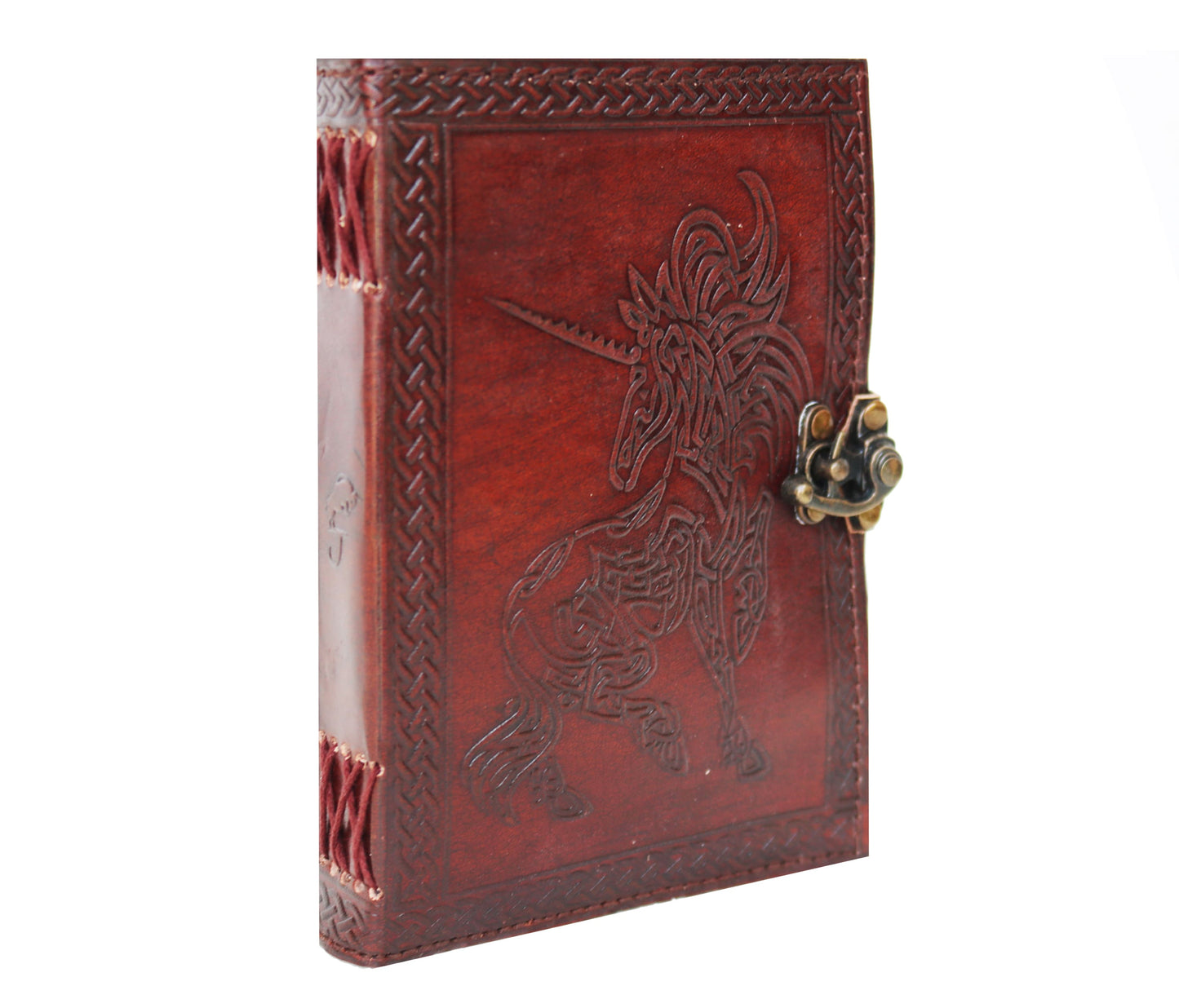 Elevate Your Writing Rituals With This Hand-embossed Leather Journal, Featuring A Scale-pattern Design Inspired By Traditional Motifs. Crafted From Premium Full-grain Leather With Intricate Borders, It Blends Durability With Vintage Charm. Inside, Acid-free Pages Invite Creativity. A Beautifully Customized Piece, It Makes A Thoughtful Personalized Gift For Writers, Artists, And Anyone Who Appreciates Timeless Craftsmanship And Elegant Design.