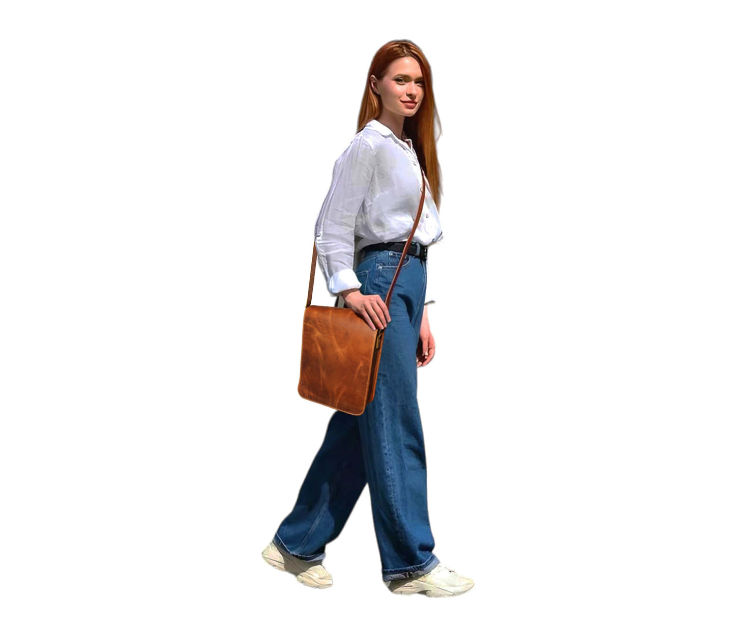 This Stylish Crossbody Sling Bag Is Crafted From 100% Genuine Buffalo Leather, Blending Classic Craftsmanship With Everyday Versatility. Perfect For Women On The Move, It Features A Slim Profile, Adjustable Strap, And Spacious Compartments To Hold Essentials Like Tablet, Wallet, Phone. Whether Work, College, Or Weekend Outings, Offers Hands-free Convenience Timeless Appeal. Customized, Personalized Gift—ideal Birthdays, Graduations, Daily Use.