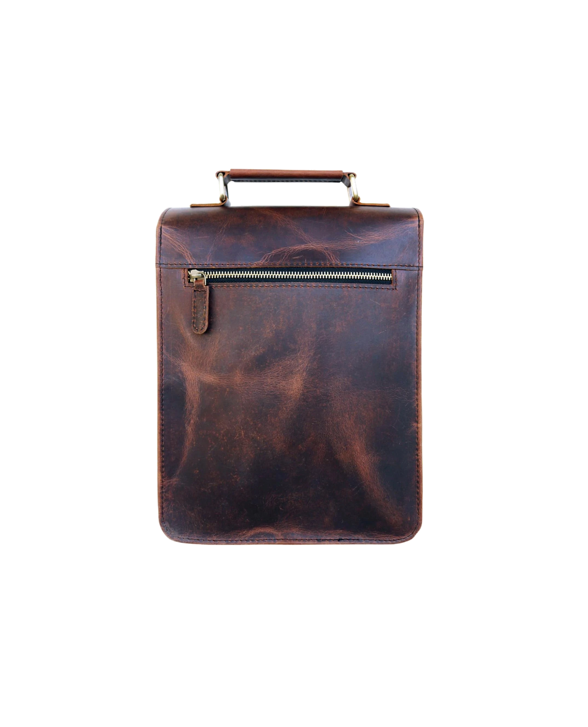 Crafted From 100% Genuine Buffalo Leather, This Vintage-style Crossbody Bag (11" X 9" 3.5") Offers Smart Storage With A Tablet Sleeve, Phone Pocket, And Rear Zipper. Its Rugged Yet Refined Design Makes It Perfect Personalized Gift For Men Women. Ideal As Customized Graduation Or Birthday Gift, Leather Messenger Combines Classic Charm Modern Functionality Daily Use, Work, Travel. 