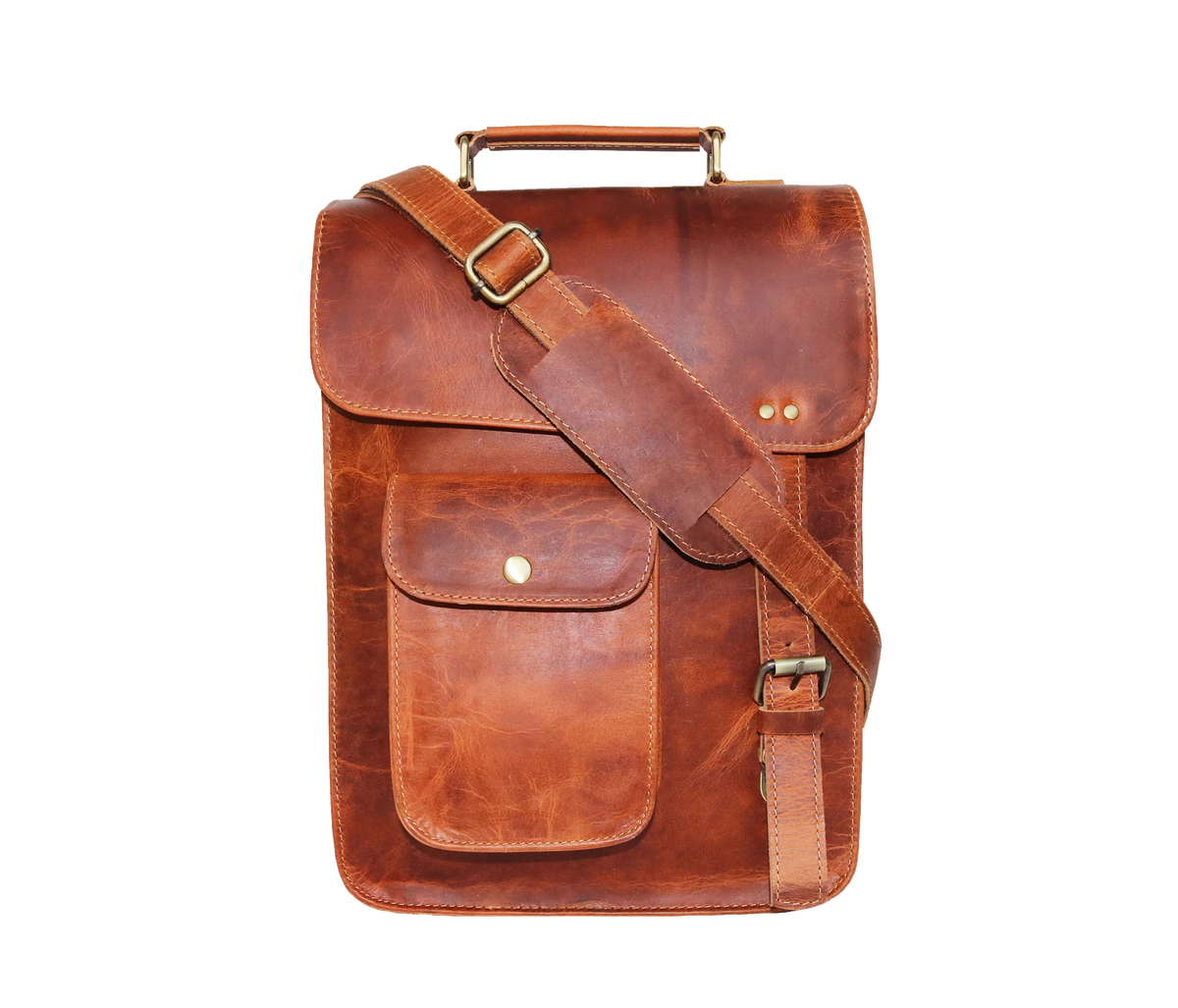 Step Out In Style With This Vintage Leather Crossbody Bag, Expertly Handcrafted From Premium Buffalo For Durability And Charm. Designed Both Men Women, Personalized Messenger Satchel Features A Padded Tablet Sleeve, Phone Pocket, Pen Holder, Rear Zipper. Compact Yet Spacious, It’s Perfect Customized Gift—ideal As Birthday Or Graduation Gift Him Her. Timeless Design Meets Daily Functionality Versatile Companion.