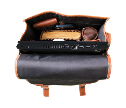 Experience The Smart Organization And Spacious Utility Of This Handcrafted Leather Messenger Bag—an Ideal Personalized Customized Gift For Men Women. Captured In Action, Its Main Compartment Fits A 13" Laptop, Notebooks, Wallet, Cords With Ease. Made From Premium Buffalo Soft Interior Lining, It’s Perfect Commuting, Travel, Or College. Stylish Graduation Gift, Birthday Everyday Essential Professionals Students