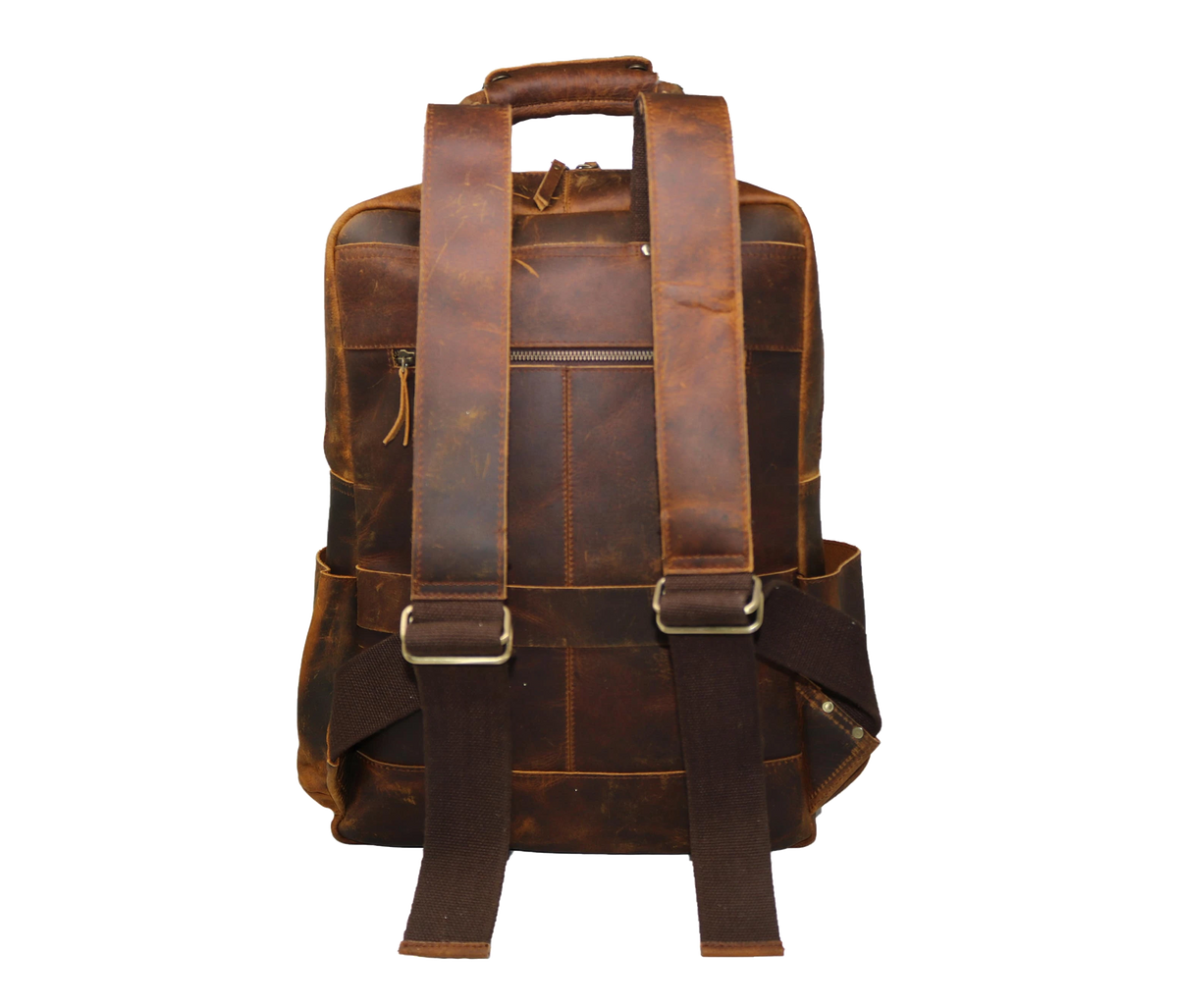 This Premium Leather Backpack Is Designed For Seamless Travel And Everyday Sophistication. Featuring Ykk Metal Zippers Durability, Reinforced Stitching Long-lasting Strength, A Secure Anti-theft Back Pocket Valuables, It Offers Peace Of Mind On The Go. Trolley Strap Allows Easy Luggage Attachment, While Adjustable Straps Ensure Comfortable Fit. Airport-friendly Highly Functional, It’s Perfect Personalized Gift Men Women—ideal Business Trips, Daily Commutes, Birthdays, Or Graduation Gifts.