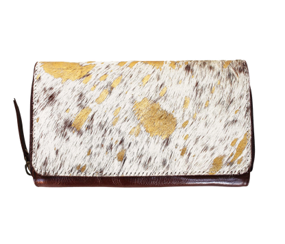 This Personalized Women’s Leather Wallet Showcases A Stunning White And Gold Cowhide Pattern—blending Elegance And Function For Everyday Use, Office Style, Or Party Wear. Crafted From Premium Genuine Leather, It Features Multiple Card Slots, Zippered Compartments, And A Secure Snap Closure. A Perfect Customized Gift For Women, It’s Ideal As A Birthday Gift, Graduation Gift, Or Standout Clutch For Special Occasions. Durable And Stylish, It’s A Timeless Keepsake Accessory.