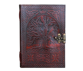 Diario Árbol de la Vida con Cierre - Grande