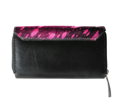 This Personalized Women’s Leather Wallet Features A Bold Pink And Black Design, Perfect For Regular Use, Office Wear, Or Party Outings. Crafted From Premium Leather, It Offers Lasting Durability With Fashionable Edge. Designed Secure Zipper Snap Closures, Spacious Compartments, Card Slots, Keeps Essentials Organized. Ideal As Clutch Handbag Insert, It’s Customized Birthday Gift Graduation Men Women That Combines Functionality Standout Style.