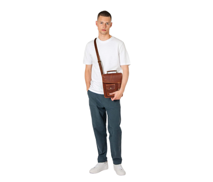 Designed For Both Men And Women, This Personalized Leather Crossbody Messenger Bag Is A Stylish Functional Choice Daily Use. Crafted From 100% Genuine Buffalo Leather, It Features Vintage Design, Brass Hardware, Slim Profile Ideal Carrying Tablet, Phone, Or Wallet. Thoughtful Customized Gift Him Her—perfect As Graduation Gift, Birthday Everyday Essential With Rugged Charm Timeless Appeal 