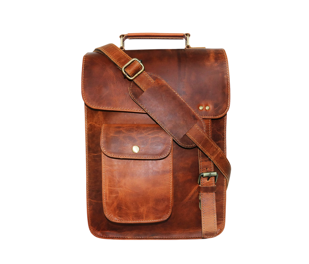 Step Out In Style With This Vintage Leather Crossbody Bag, Expertly Handcrafted From Premium Buffalo For Durability And Charm. Designed Both Men Women, Personalized Messenger Satchel Features A Padded Tablet Sleeve, Phone Pocket, Pen Holder, Rear Zipper. Compact Yet Spacious, It’s Perfect Customized Gift—ideal As Birthday Or Graduation Gift Him Her. Timeless Design Meets Daily Functionality Versatile Companion.