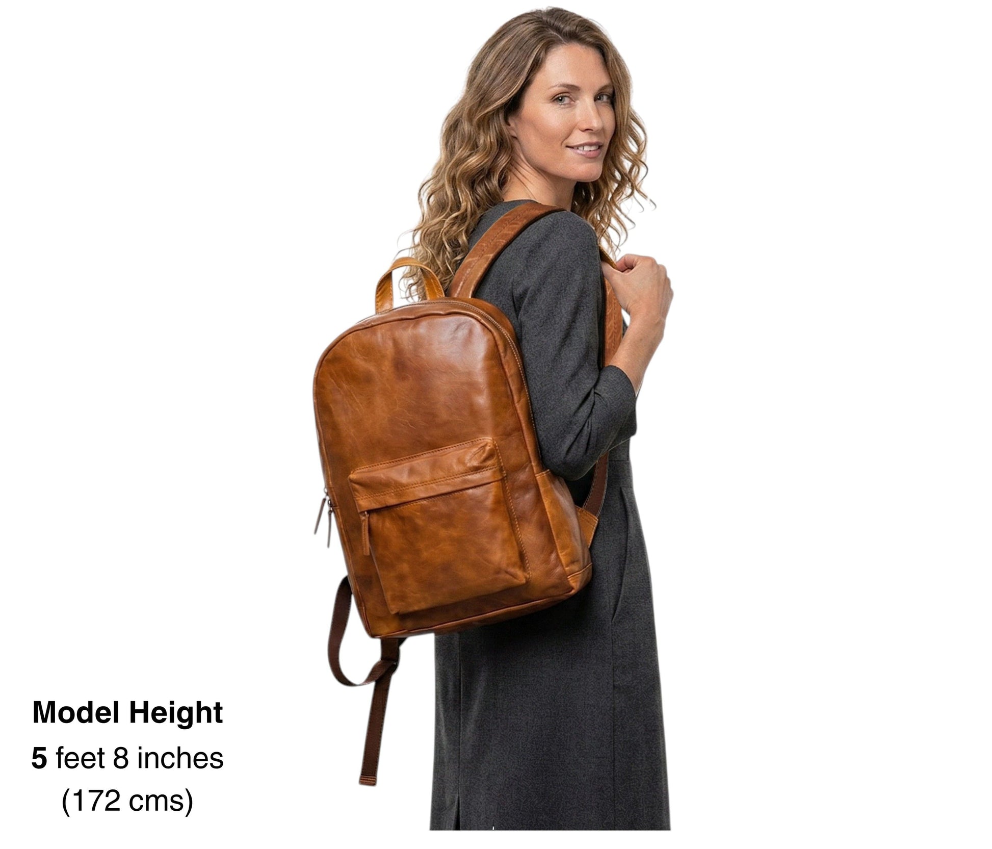 Jaald X Backpack handmade backpack - durable buffalo leather.