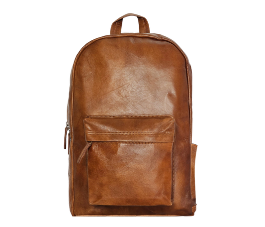 Jaald X Backpack handmade backpack - main compartment view.